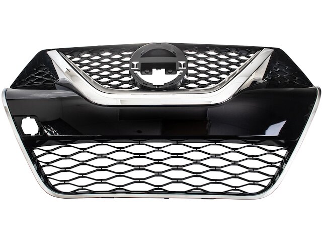 2016-2018 Nissan Maxima Front Bumper Cover With Grille & Fog Lights - Park Sensor Holes