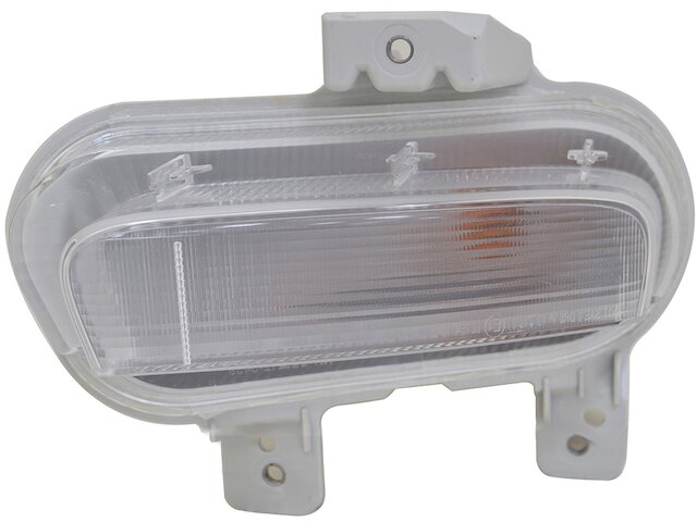 Left Side DRL / Parking / Turn Signal Fog Light – Fits 2019-2021 Jeep Renegade (Halogen, Chrome Housing)