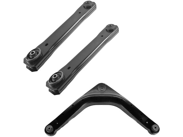 Detroit Axle Rear Lower Control Arms Pair | For 1999-2004 Jeep Grand Cherokee | Direct Replacement Set (MS251028)