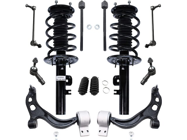 thumbnail image 2 of SCITOO 8pc Front Suspension Kit – 2005-2007 Nissan Murano FWD, Tie Rod Ends, Ball Joints, Control Arms 2 of 4
