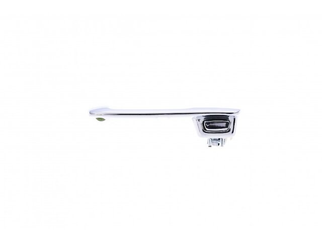 Exterior Door Handles For Dodge D150/D250/D350 1990-1993 - Driver Side Pair, Chrome Metal, No Key Hole (CH1310107)