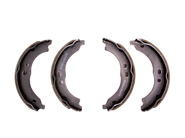 Power Stop B1067 Rear Brake Shoes - Autospecialty Semi-Metallic, Precision Ground, Asbestos Free