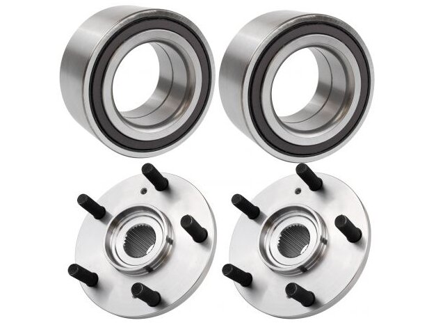Set Rear Wheel Bearing Hub Assembly For 2015-2020 Acura TLX 2013 - View #3