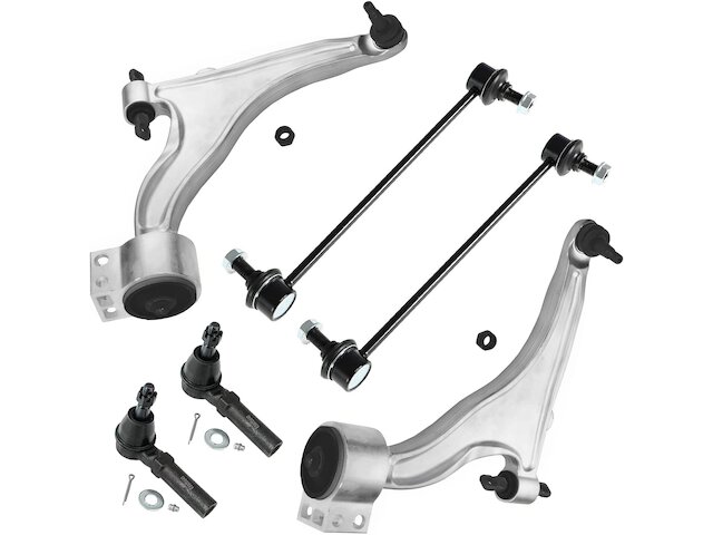 8Pcs Control Arm Ball Joint Tie Rod Sway Bar Link L&R for 2010-16 Cadillac SRX