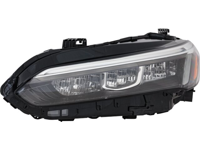 thumbnail interactive-video image 1 of Yibei-tech Black LED Headlight Assembly – Right Passenger Side For 2022-2023 Honda Civic Sport/Touring 1 of 3