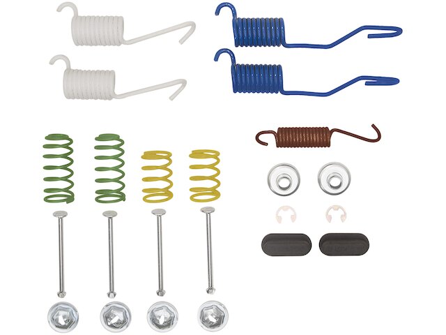 Carlson Rear Brake Drum Hardware Kit – Pontiac Firebird 1967-1975, Left/Right, Complete Set