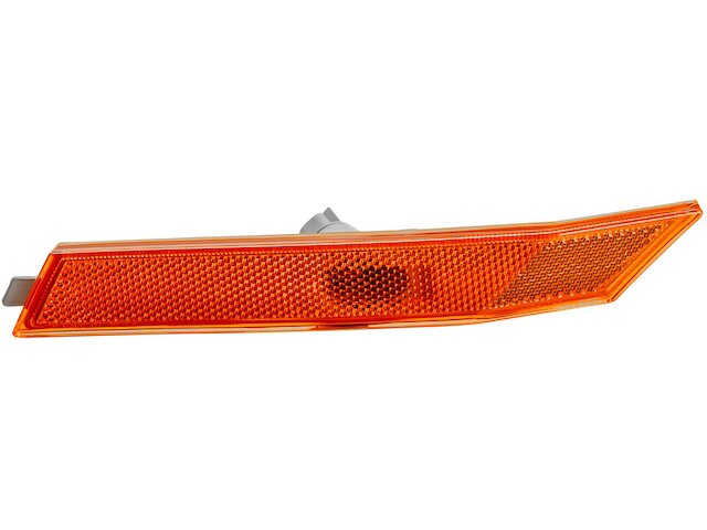 Front Driver Side Marker Reflector Light – For 2010–2012 Ford Fusion, Amber, Halogen (UpParts)