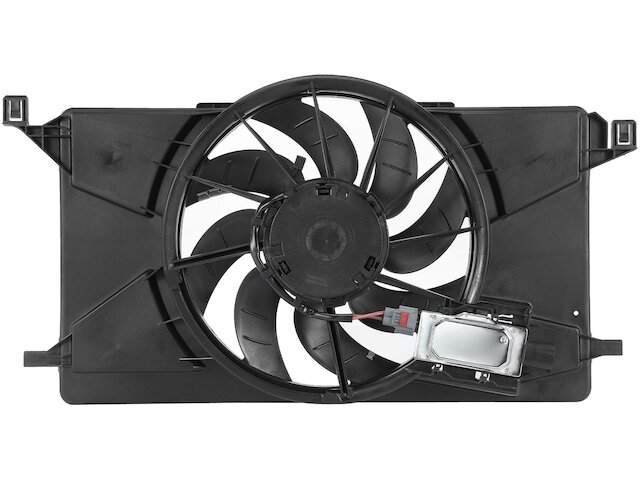 Radiator Fan Assembly - Compatible with 2012 - 2018 Ford Focus 2.0L and EV 2013 2014 2015 2016 2017
