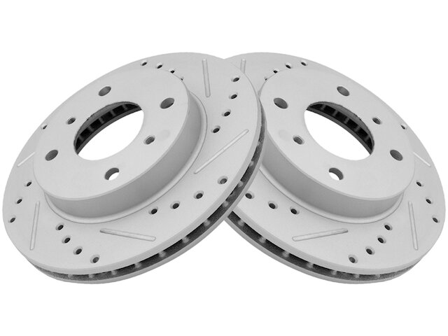 1991-1996 Infiniti G20 Brake Rotor - TRQ BRA74732 - Front