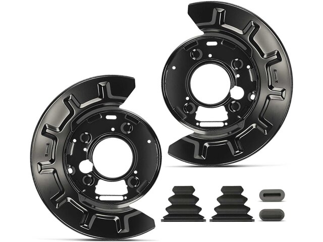 Dorman 924-209 Rear Brake Dust Shields – For Chevy Silverado, GMC Sierra, Tahoe – Left & Right, Steel