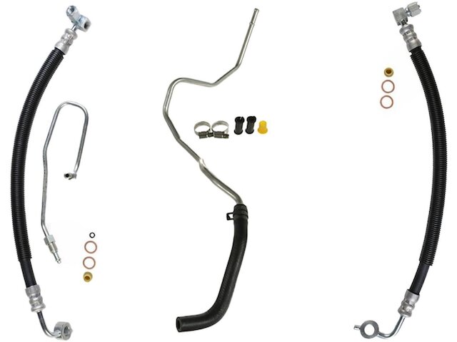 Power Steering Pressure Hose – Replacement For Honda Civic 1.7L 2001-2005, Fits OEM 53713-S5D-A02, 53713-S5D-A04