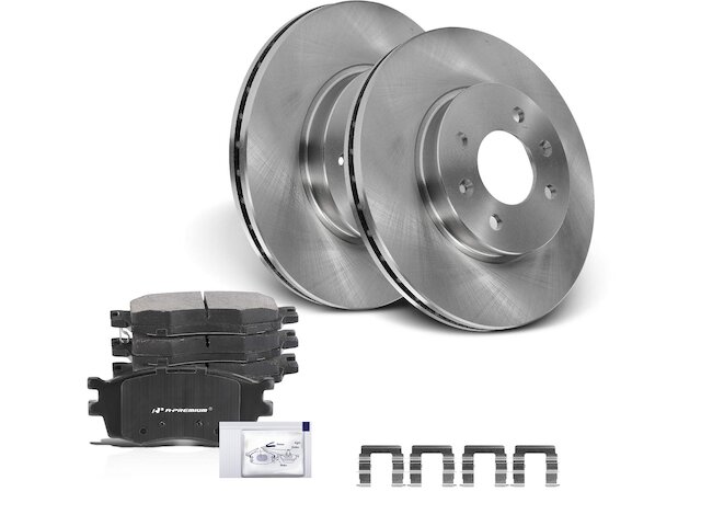 2006-2011 Kia Rio Brake Rotor - Autopart Premium APBRPR908 - Front