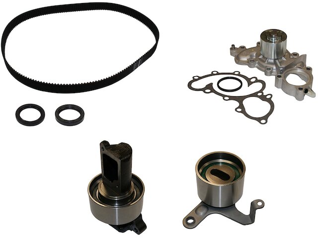 Water Pump- Toyota 3.0L 3VZ-E 4Runner, Truck & T100 Aisin OEM Water Pump With Oil Cooler Line Hydraulic Tensioner 1993 1995 Wpt 032  19118.1684179221