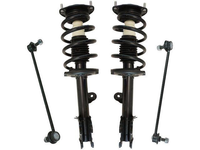 Detroit Axle Complete Front Strut & Rear Shock Kit With Sway Bar For 2010-2012 Hyundai Santa Fe