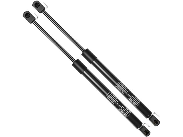 2x Front Hood Lift Supports For 2005-2012 Chevrolet Corvette – Black Gas Struts, Direct Fit Replacement