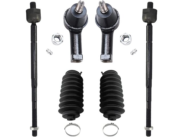 8 pieces Fits 03-08 Hyundai Tiburon Complete Front Tie Rod End Suspension Kit