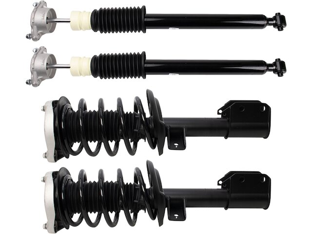 2010-2015 Mercedes GLK350 Shock Absorber - TRQ SKA42941 - Front and Rear
