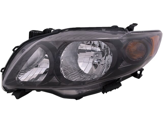LABLT Pair Halogen Headlights Assembly Chrome For 2009-2010 Toyota Corolla 3 thumbnail image