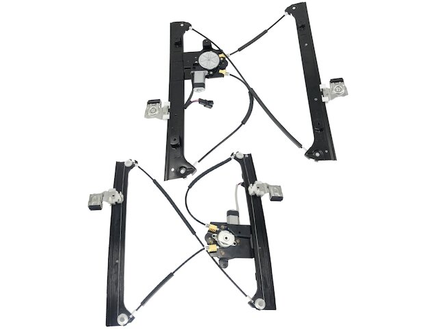 TYC 660214 Power Window Regulator - Front Driver Side Replacement With Motor, OE-Spec Fit