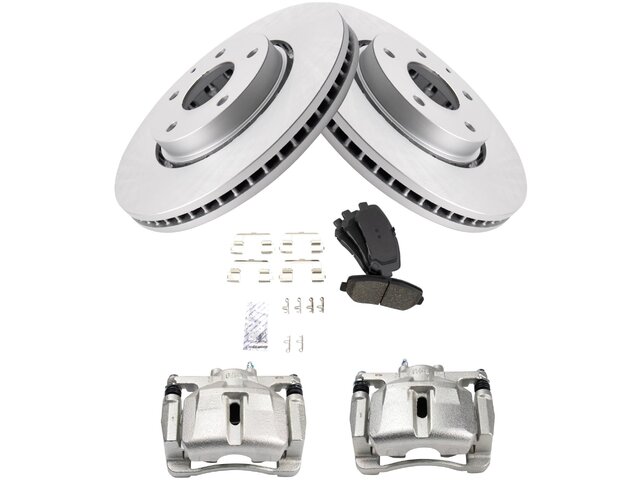 HQ Brakes Front Brake Rotors & Ceramic Pads Kit – For 2013-2015 Mazda CX-5 (Includes 2 Rotors + 1 Pad Set)