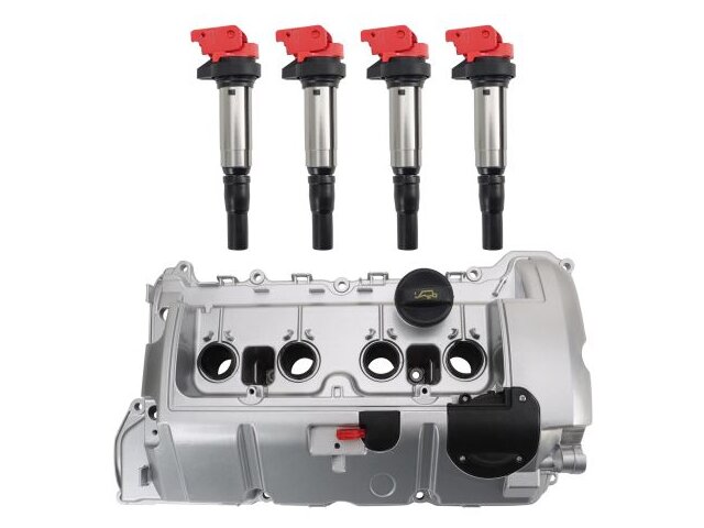 Red Aluminum Valve Cover Kit For Mini Cooper / Countryman / Clubman 2007-2016 (Non-Turbo)