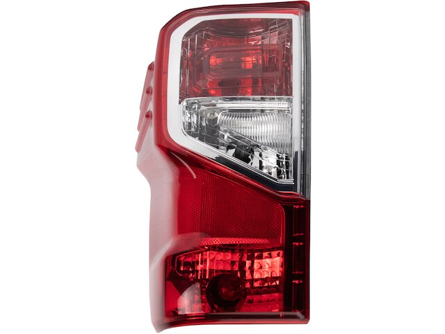 thumbnail image 2 of Bryght Right Passenger Rear Tail Light For 2016-2023 Nissan Titan XD (Chrome Housing) 2 of 4