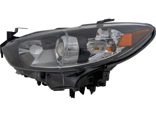 thumbnail image 2 of Auto-Lightingo Left & Right Headlight Assembly Kit For Mazda 6 2014-2017 – Halogen, Black Housing, Clear Lens 2 of 4