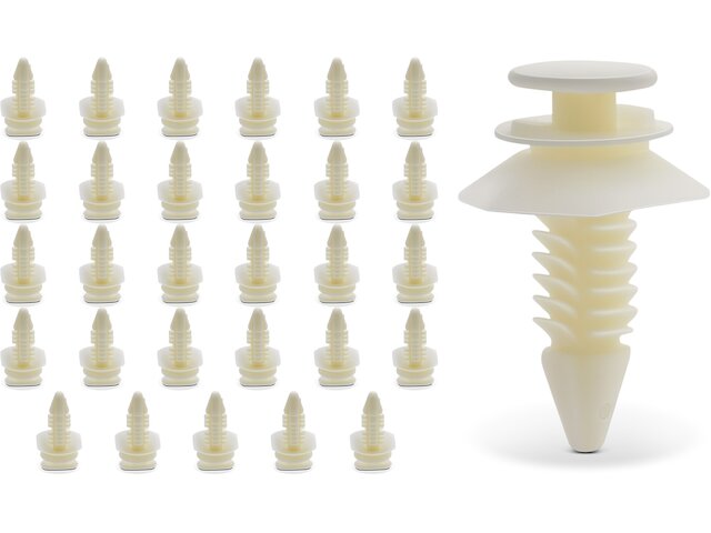 TT For 1988-1999 Chevy K1500 50 Pcs DOOR TRIM PANEL CLIPS - Foto 8