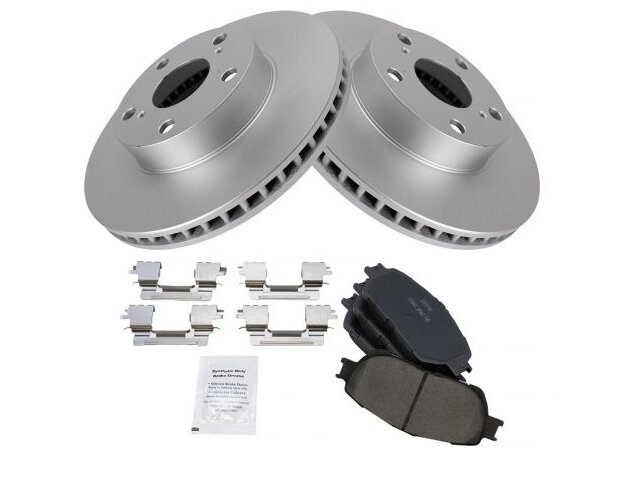 2005-2015 Toyota Tacoma Brake Rotor - TRQ BKA44388 - Front