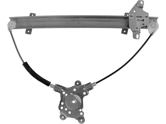 thumbnail image 2 of ECCPP Front Left & Right Power Window Regulator With Motor For Mitsubishi Outlander 2003-2006 – Direct Replacement Set (751986/751987) 2 of 6
