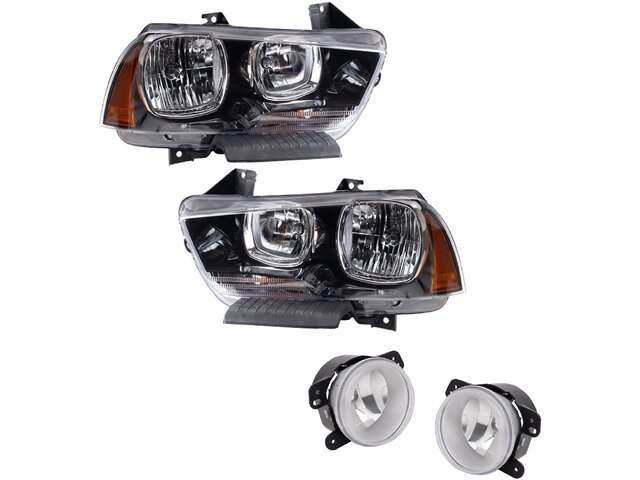 2011-2014 Dodge Charger Headlight Assembly - Eagle Eyes CS347-B101R - Front Right - PartsGeek.com 2011-2014 Dodge Charger Headlight Assembly - Eagle Eyes CS347-B101R - Front Right - PartsGeek.com