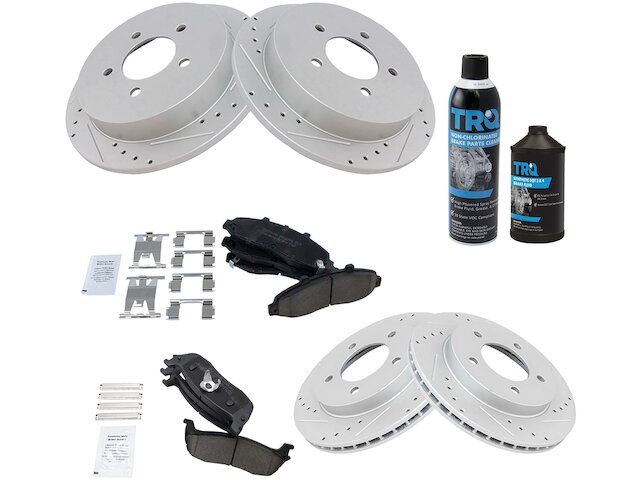 Power Stop Evolution Drilled And Slotted Brake Rotors - AR8645XPR ... - 4WP - View #6