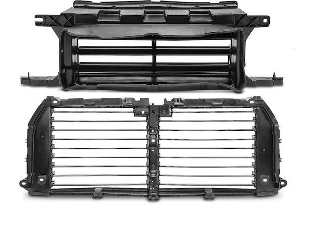 Lower Radiator Grille Shutter For 2015-2017 Ford F-150 - Direct Replacement (Part AGS1002/FL3Z8475D)