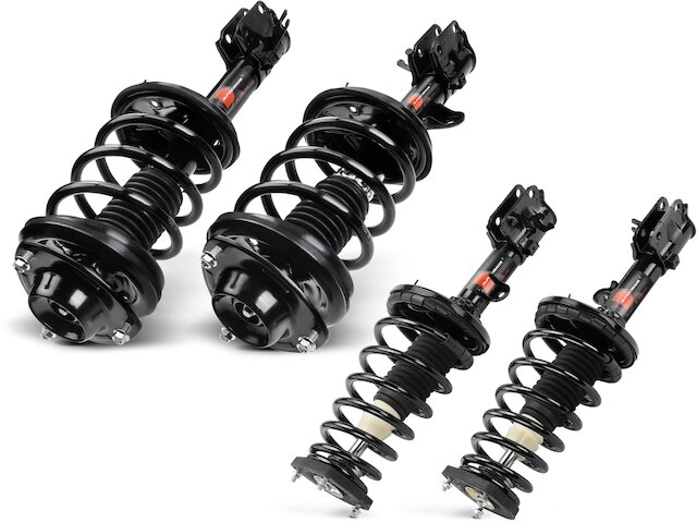 Front Struts w/ Spring Sway Bar Links for 2005-2009 Hyundai Tucson Kia Sportage