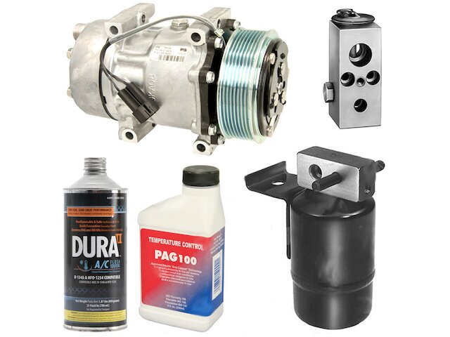 COMPRESSOR DODGE RAM 2500 3500 8PK 12V 2006 ATÉ 2008 - Surplus Air - Foto 10