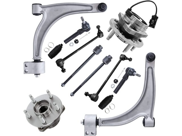 thumbnail image 2 of Auto Shack Front Lower Control Arm With Ball Joint – For Chevy Malibu, Pontiac G6, Saturn Aura (2004-2012), Left Driver Side, Forged Aluminum, CAK568 2 of 3