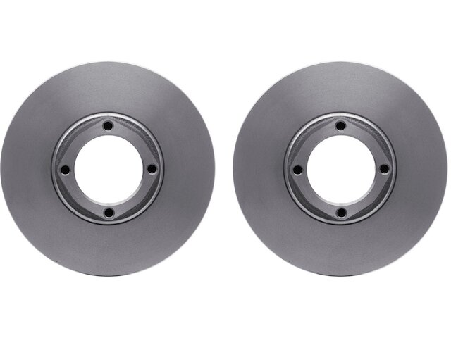 Dynamic Friction Rear Brake Rotors - Ceramic Brake Pads - DFC 6602 - View #12