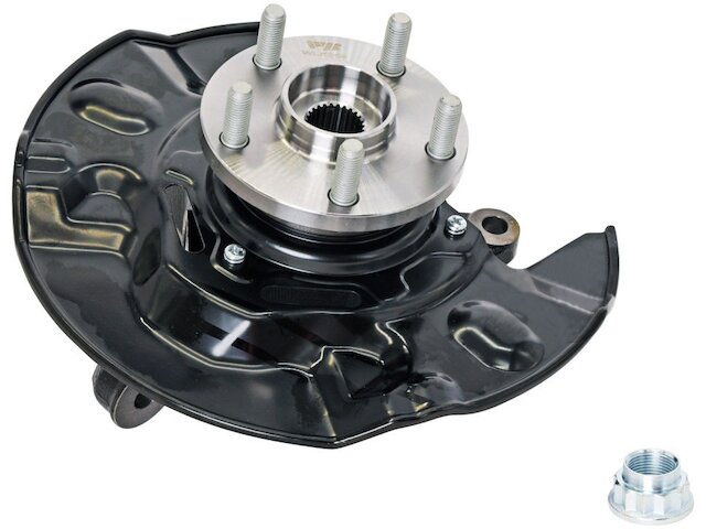2x Front Steering Knuckle & Wheel Hub Bearing Assembly Kit For 2002-2006 Nissan Altima