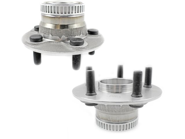 TRQ Rear Wheel Hub Bearing Assembly Set - Fits 2001-2010 Chrysler PT Cruiser, 2000-2005 Dodge Neon & Plymouth Models | 2-Piece Kit With Easy Installation - View #9