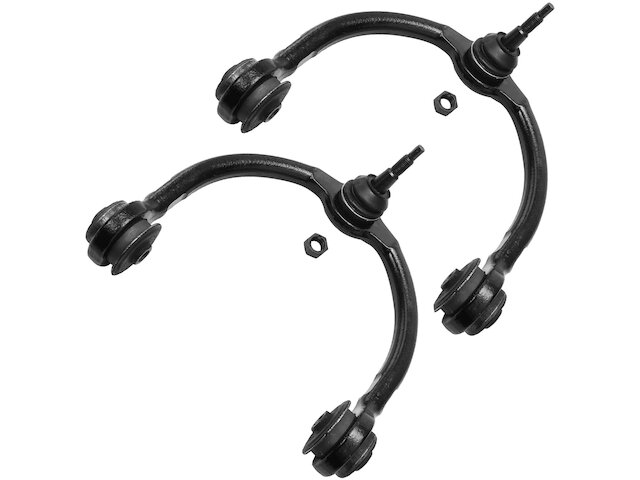 thumbnail image 2 of 12pc Front Upper Control Arms Suspension Kit For 2005-2010 Jeep Grand Cherokee & Commander – Upgraded Polyurethane Bushings, Wrinkle Gray 2 of 14