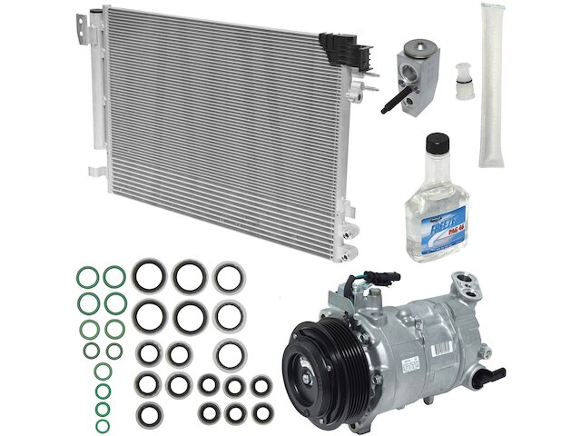 New AC Compressor With Clutch For 2013-2015 Cadillac ATS & 2014-2015 CTS 3.6L V6 (N/A)