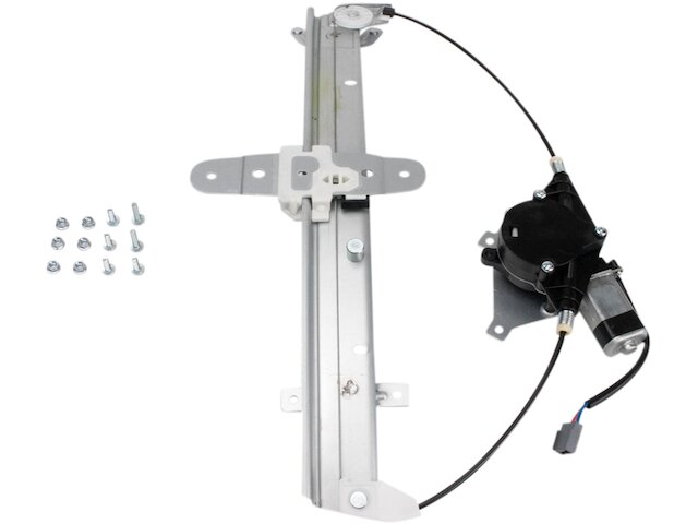 Rear Left Power Window Regulator & Motor For 1998-2011 Lincoln Town Car - Direct Fit, 10-Year Warranty