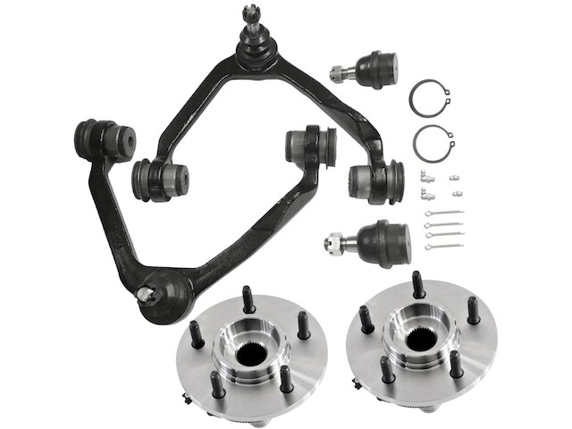 for 1997-2002 03 Ford F-150 RWD 4pcs Suspension Front Upper & Lower Control Arms 814158