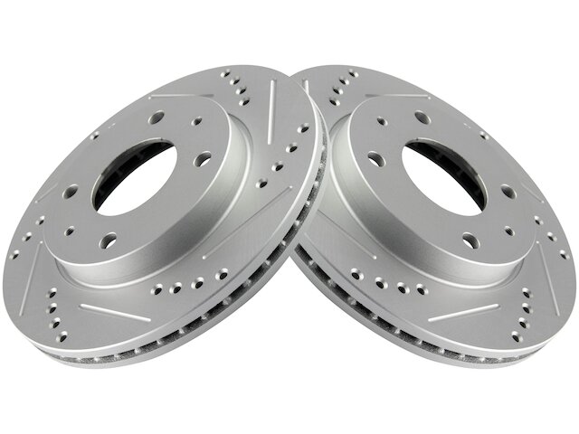 1998-2001 Hyundai Tiburon Brake Rotor - TRQ BRA74819 - Front