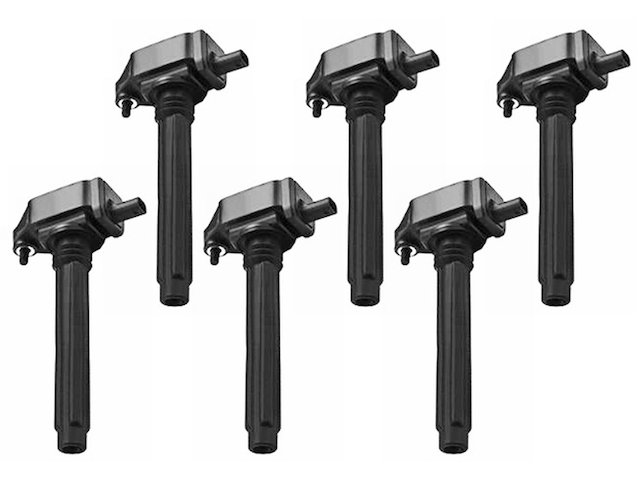 6pcs Performance Ignition Coil & Iridium Spark Plug For Jeep 2014-2017
