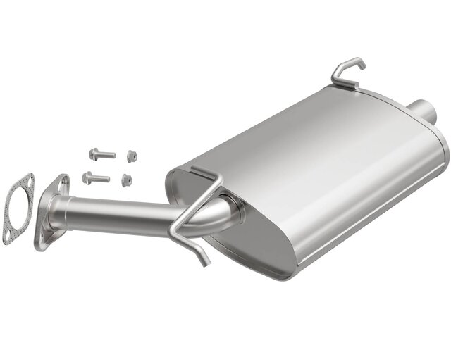 Stainless Steel Exhaust Muffler fits: 2005-2006 Infiniti G35 Sedan AWD