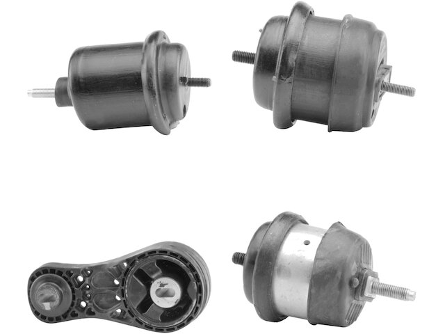 SUSUCAR Replacement Mounts 4-Piece Engine & Transmission Mount Set For 2009-2019 Buick Chevy Traverse GMC 3.6L OE Spec Mount Kit