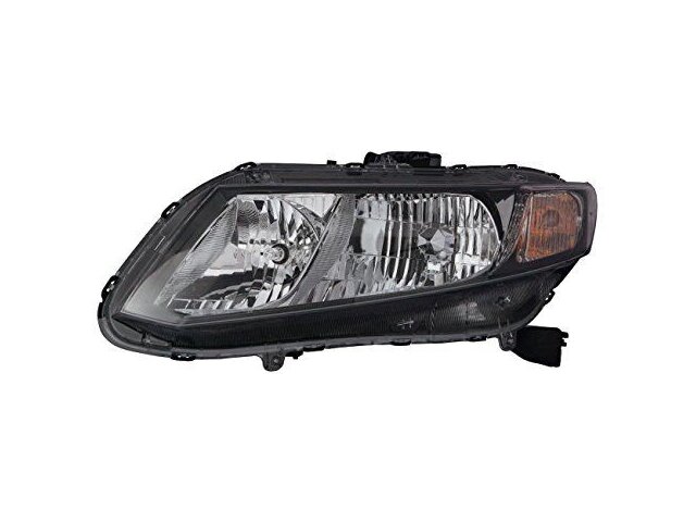 Driver Side Front Fog Light For 2013-2015 Honda Civic Si 2.4L Sedan - UpParts W/ Bulb
