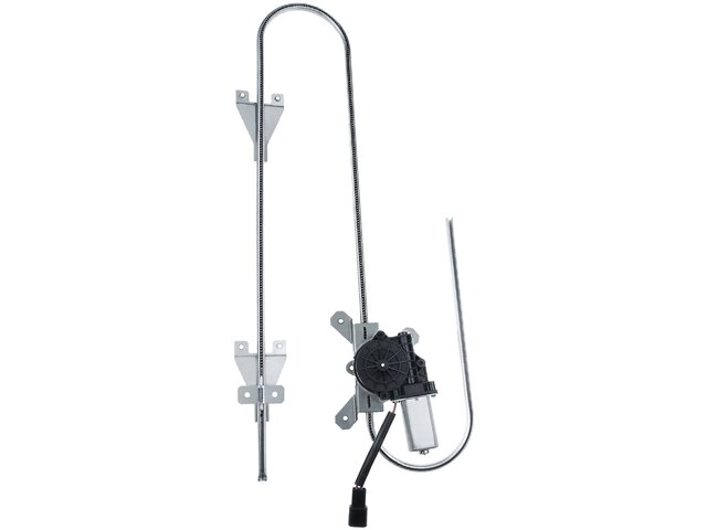 Front Window Regulator With Motor 2-Pack Front Window Regulators With Motor For Kenworth T800 & W900 (2009-2010) – Left & Right Side, Power, R211005 R211005 Replacement