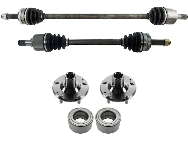 Evan-Fischer Front Driver Side CV Axle For 2007-2010 Hyundai Elantra – 4-Wheel ABS, Direct Replacement, 1-Year Warranty